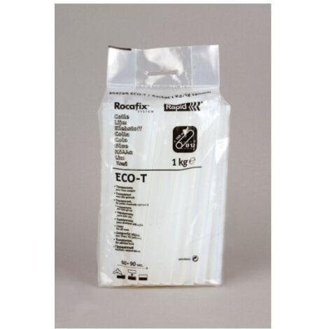 Colle 1kg Eco T Ø12x190mm Transparente 40302798 - Rapid