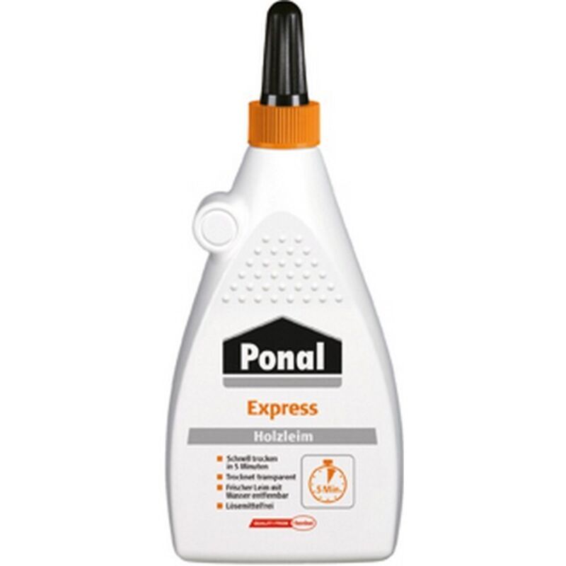 Colle à bois Ponal Express, Modèle : Flacon de 225 g, Type PN18X (Par 12)