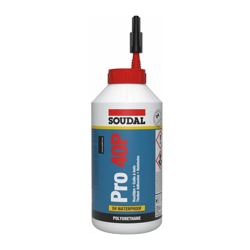 Colle à bois polyuréthane monocomposante extérieur Pro 40 P