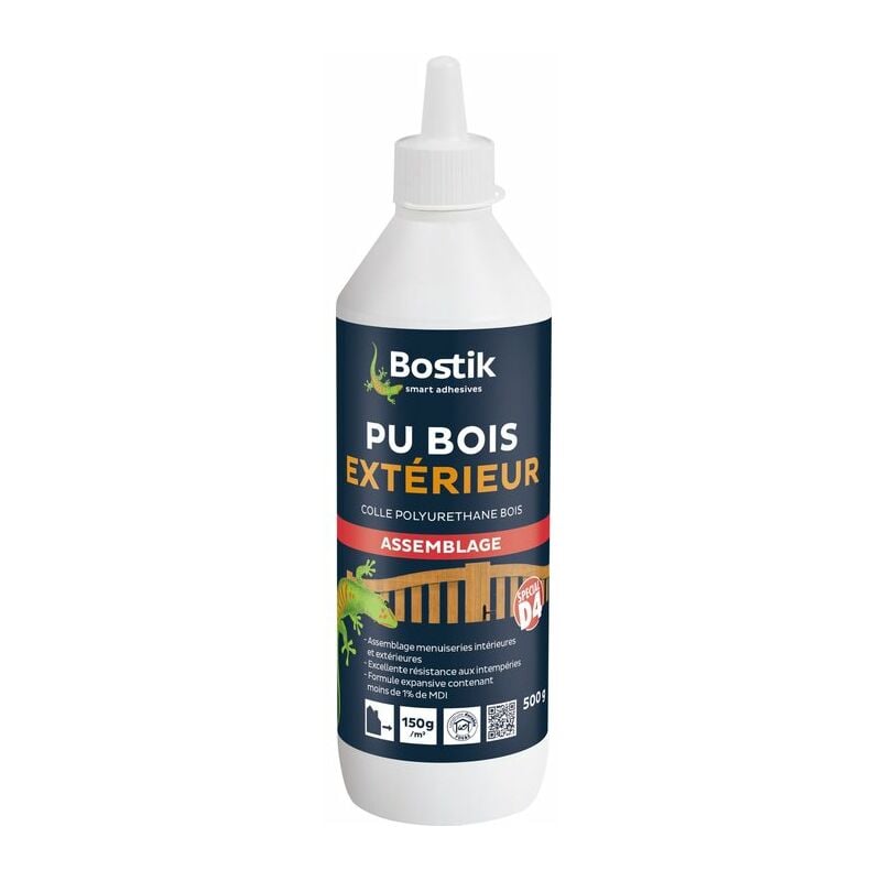 Bostik - Colle polyuréthane 500 g pour extérieur