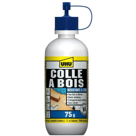Colle à bois Résiste à l'eau - 75G - UHU