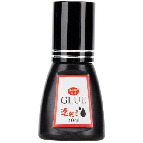 Colle à Cils 10ml Séchage Ultra-Rapide 0.5s Sans Odeur pour Extensions et Pose DIY