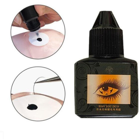 Colle à extensions de cils 10ml, durable et résistante à l'eau