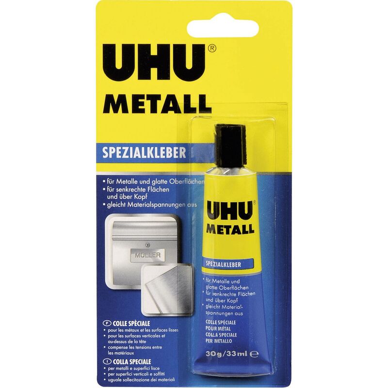 UHU - Colle à métal 46670 30 g W46671