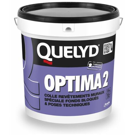 Colle acrylique quelyd optima 2 Blanc 20 kg