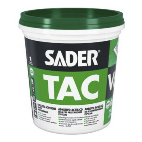 Colle acrylique SADER TAC V6 - 1kg - Ivoire