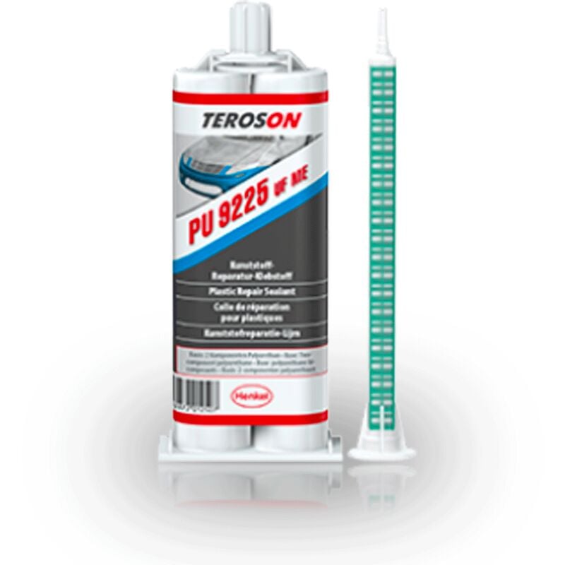 TEROSON PU 9225 UF ME, Colle ultra rapide pour plastique - 50 ml