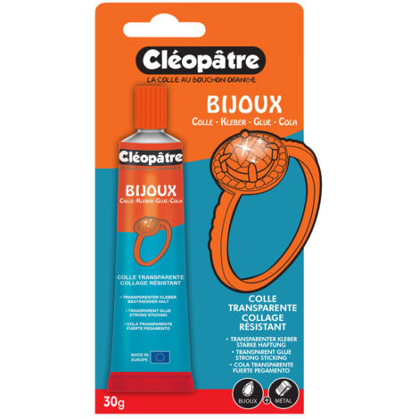 Colle Bijoux Cléo'Tech Tube 30g Sous Blister - CLEOPATRE