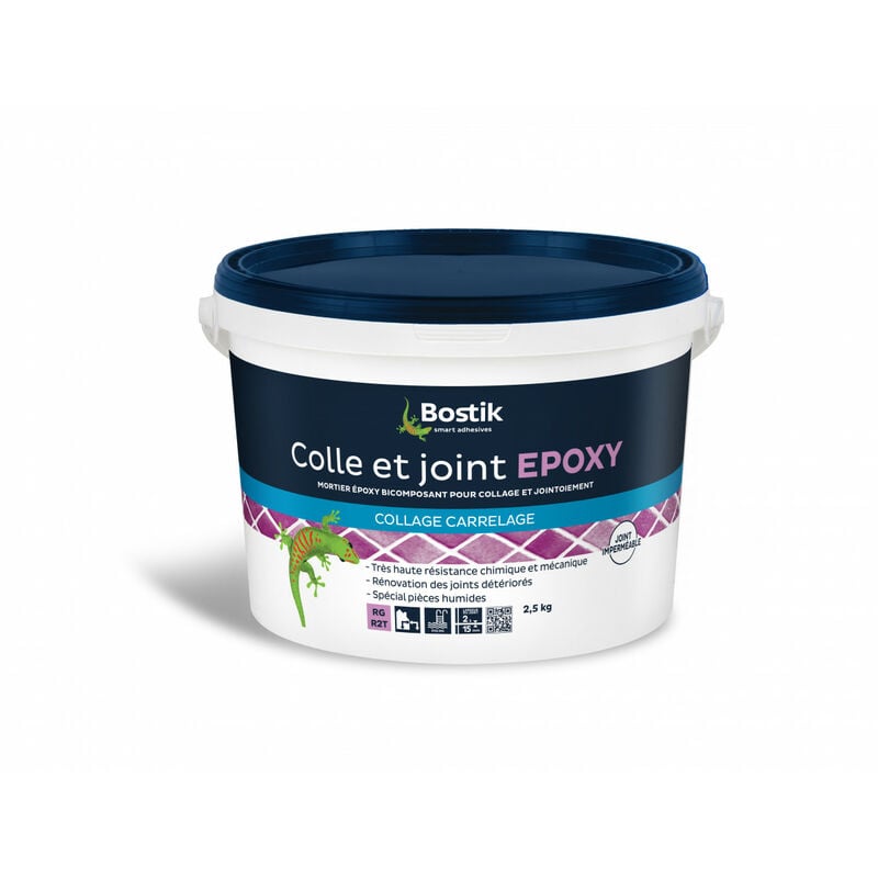 Colle & Joint Epoxy Blanc 2.5 Kg - BOSTIK