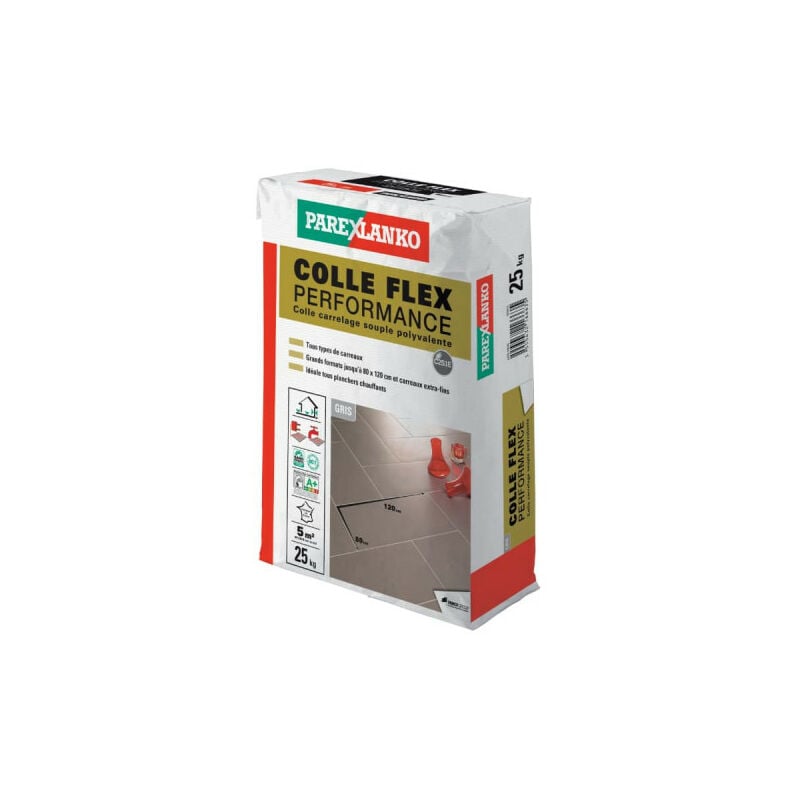 Colle carrelage Parexlanko colle flex performance - 25 kg - 03310