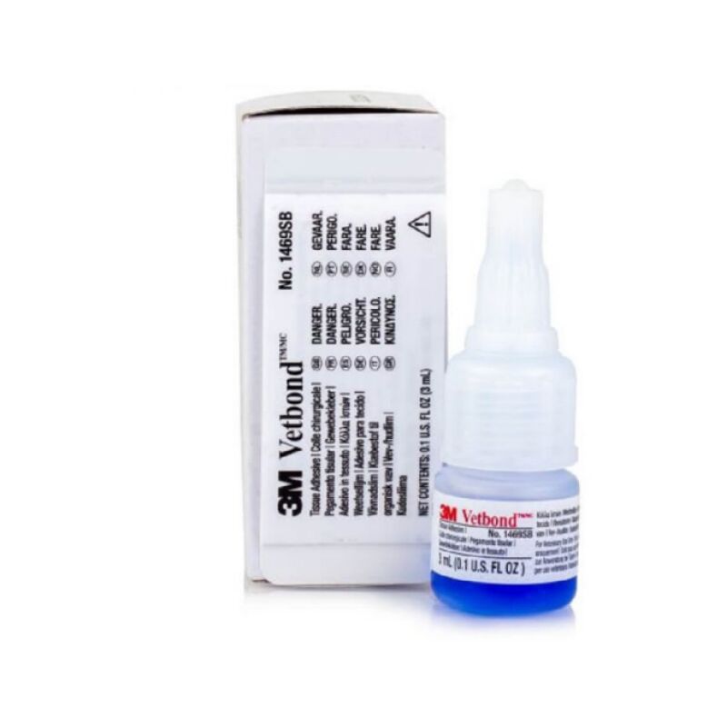 Colle chirurgicale Vetbond pour plaie sur animaux