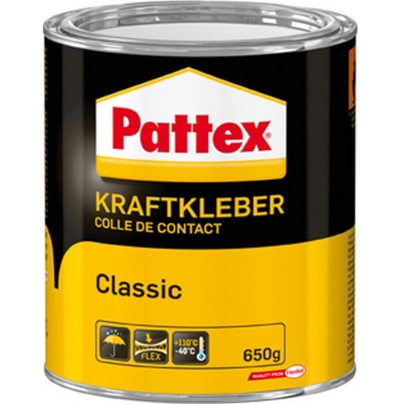Pattex - Colle puissante Classic, Modèle : Boîte de 650 g, Type PCL6C