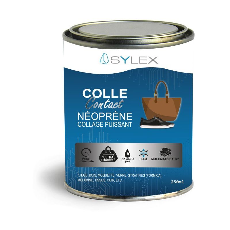 Sylex - Colle contact néoprène en pot 250ml