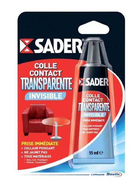 Sader - Colle contact transparente 55ml