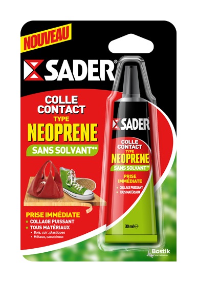 Sader - Colle contact sans solvant 30ml