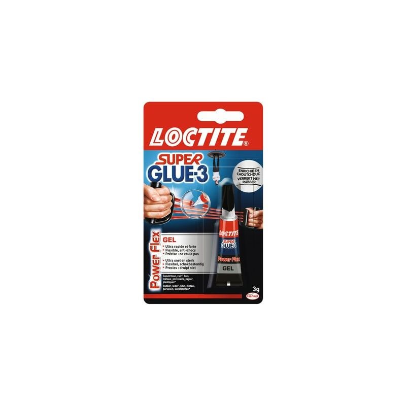 Loctite - Colle Superglue 3 Power Flex 3g.