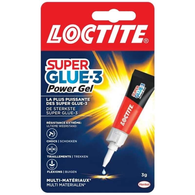 Loctite - Colle Superglue 3 Power Flex 3g.