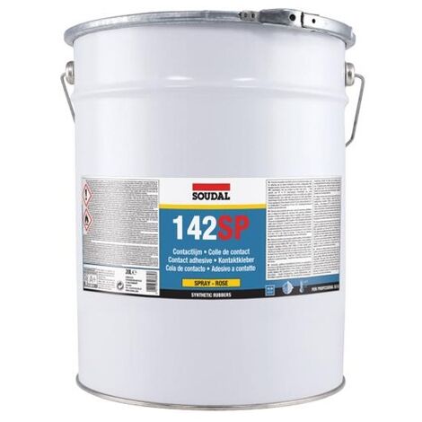 Colle de contact pistolable Soudal 142 SP