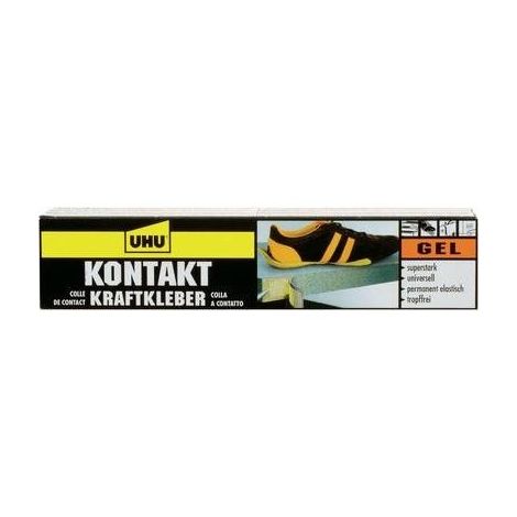 COLLE DE CONTACT PUISSANTE EN GEL 120G UHU 46485