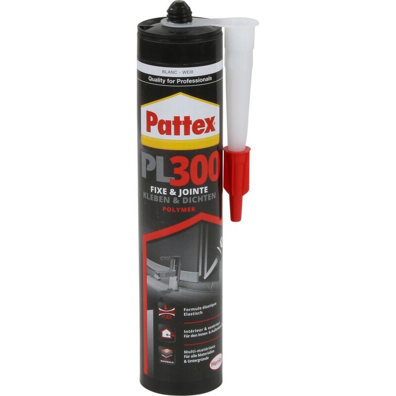 Pattex - Colle fixation PL300 410 g blanc - 2690759