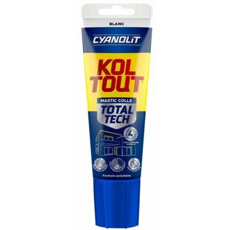 Colle de fixation et d'étanchéité - CYANOLIT - Total tech - Tube 125 ml - Haute résistance - Ultra-polyvalente