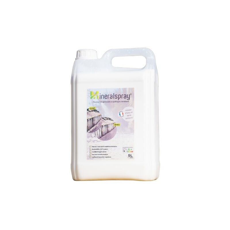 Big Bag Express - Colle de Fixation mineralspray, 5000ml, 16m² Transparent