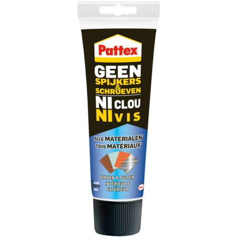 Colle de montage Pattex Ni Clou Ni Vis intérieur/extérieur blanc 142gr - Blanc