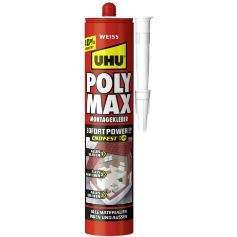 Colle de montage Poly Max High Grip Express 425 g UHU 47230