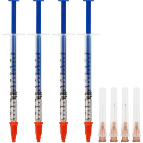 Colle de peinture conductrice argentée, 4 pièces, pâte de fil de durcissement thermique, Application de réparation adhésive 0.3ml