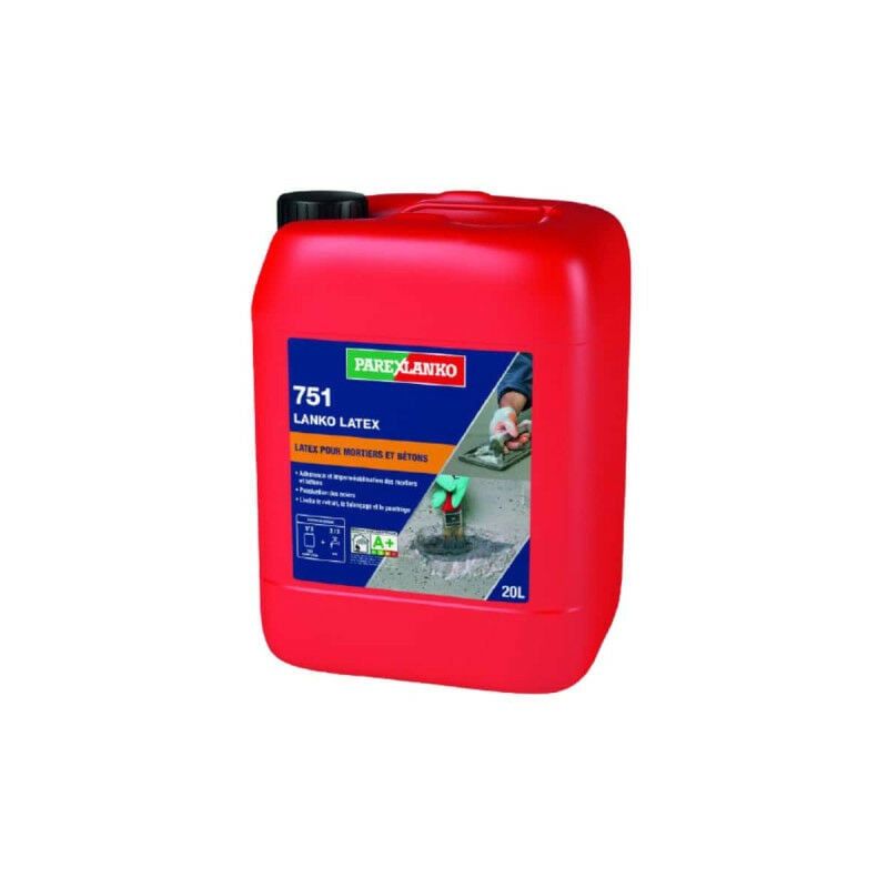 Parexlanko - Résine d'adhérence 751 lanko latex 20 l