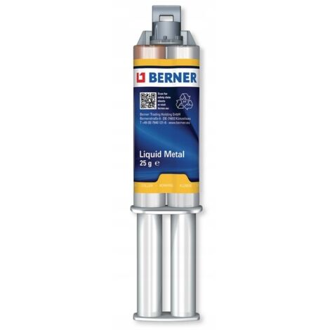 COLLE DE SOUDURE À FROID POUR MÉTAL LIQUIDE 25G BERNER