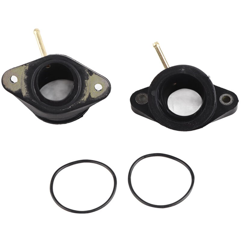 Colle d'interface de carburateur de moto (pour Yamaha XV400 XV500 XV535 Virago), paquet de 2