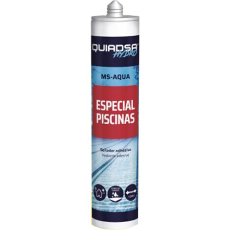 Colle élastique transparente - spéciale pour étanchéité et joints de piscine