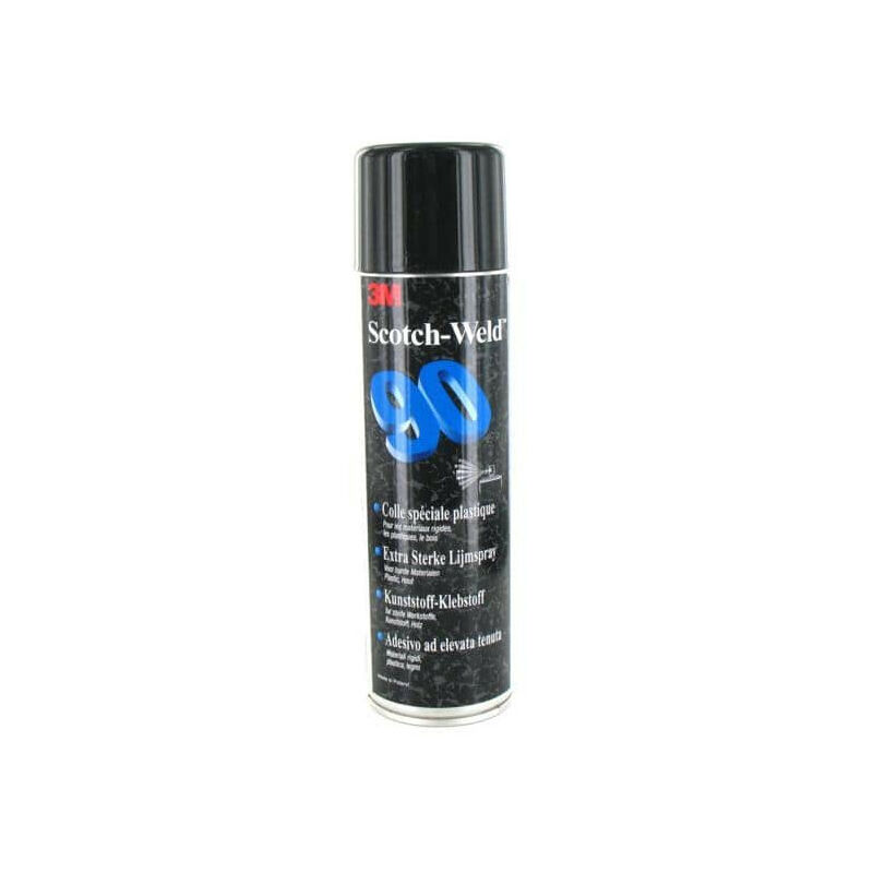 3M - Colle en aérosol Scotch-Weld 90 haute adhésion x 5