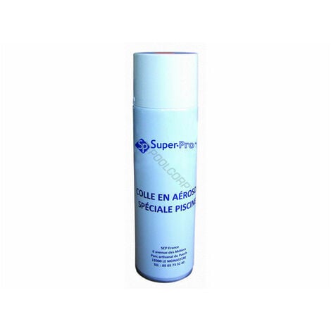 colle en spray superpro 500 ml pour les feutre de piscine sous liner - SCP EUROPE