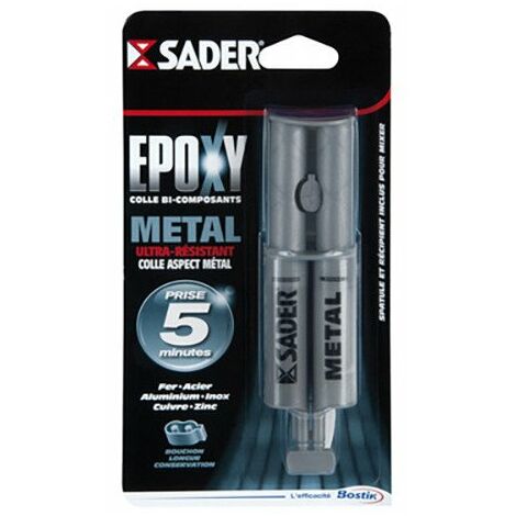 Colle Epoxy Metal 25ml - SADER
