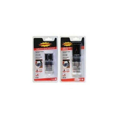 Colle epoxy univer seringue 6ml2436
