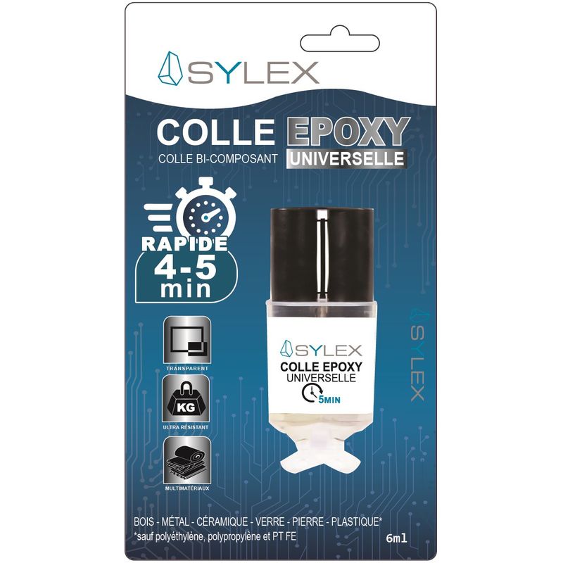 Sylex - Colle Epoxy universelle 6ml
