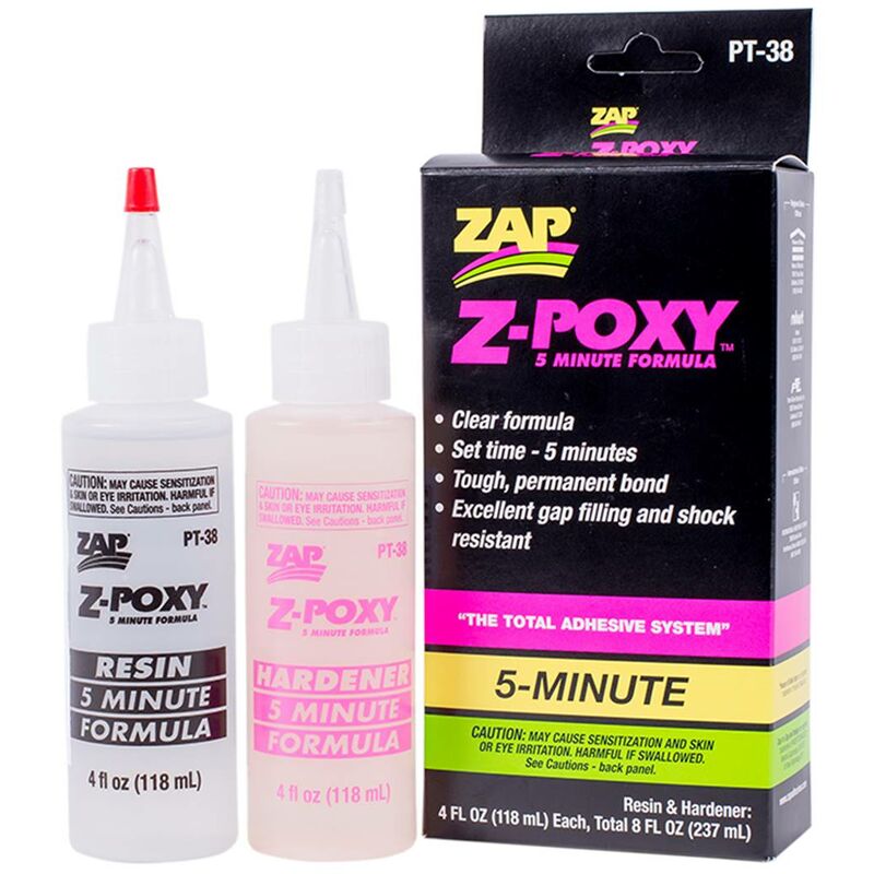 Colle Epoxy Z-POXY 5 MINUTES 360 042 Z-POXY 5mn 237 ml - contenance : 360 042 Z-POXY 5mn 237 ml