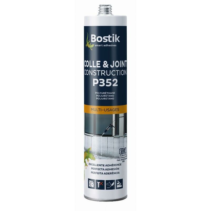 Bostik - Colle et joint Multi-usage P352 Gris béton - 30615847 - Gris Béton
