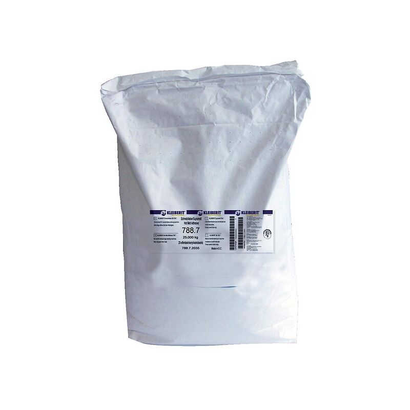 Kleiberit - Colle thermofusible beige 788.7 pour plaqueuse de chants droits et formes granulés en sac de 25 kg