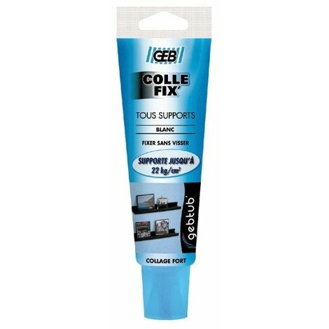 Colle fix tous supports blanc