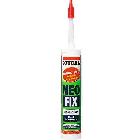 Soudal – Colle néoprène pâte 310 ml – Résistante à l'eau – Pour tous types de supports – Application manuelle ou électrique