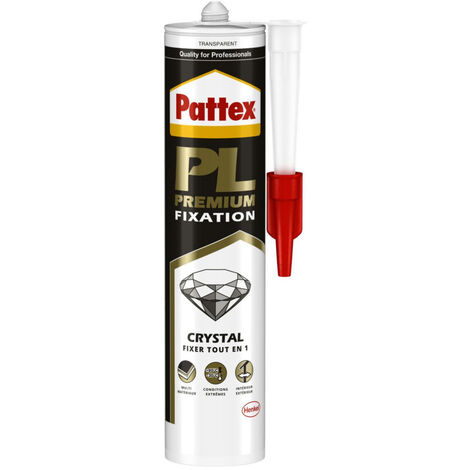 Colle mastic polymere transparent tout en un, les 300g