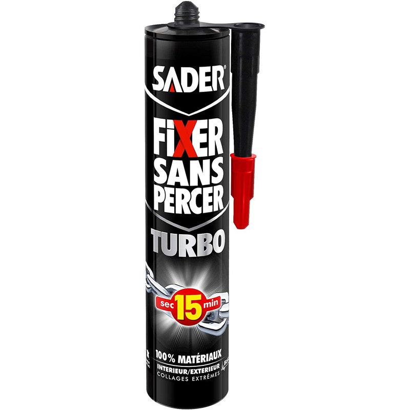 Sader - Colle Fixer Sans Percer Turbo 290ml