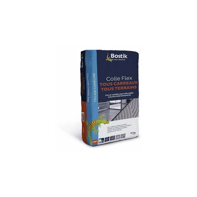 Bostik - Colle tous carreaux10kggris