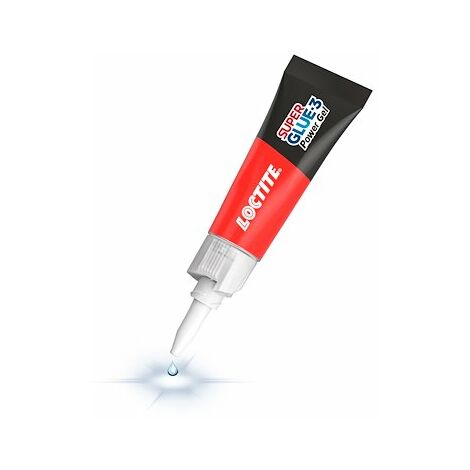 Colle glue tube Super Glue 3 Ultra Gel permanente 3 gr