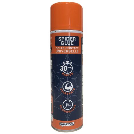 Colle Glue Universelle Spray Spider Glue 200ml Prise 30 sec SMARTOOL