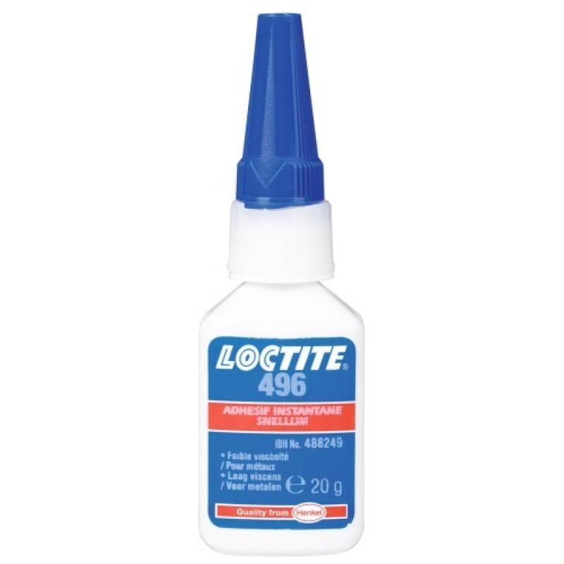 Loctite - Colle instantanée 496 flacon de 20 g
