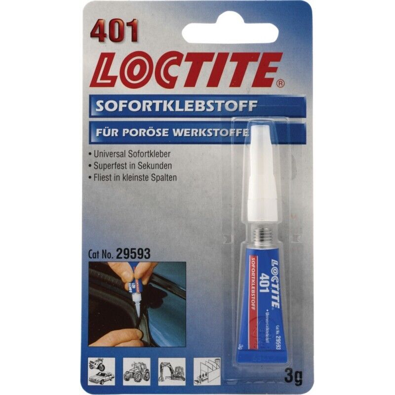 Glue liquide LOCTITE 401 3g BL (Par 12)